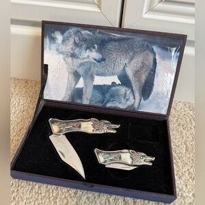 Wolf knife set